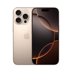 iPhone 16 Pro 128 GB Akıllı Telefon Çöl Titanium
