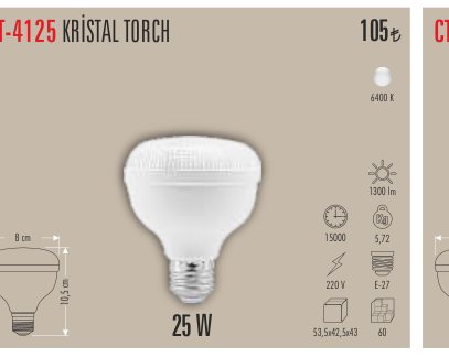 CATA CT-4125 · KRİSTAL TORCH
