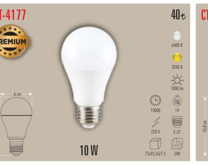 CATA CT-4177 · LED Ampul ve Filament