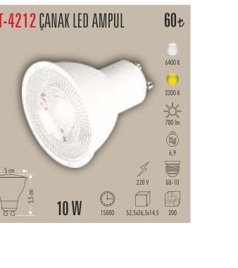 CATA CT-4212 · ÇANAK LED AMPUL
