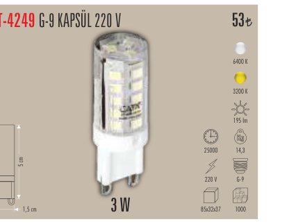 CATA CT-4249 · G-9 KAPSÜL V