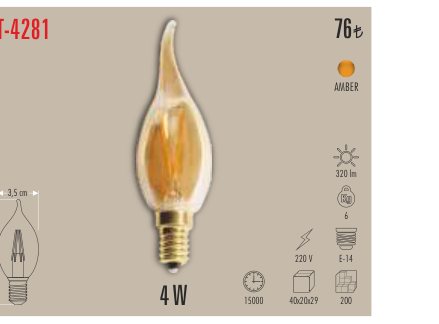 CATA CT-4281 · LED Ampul ve Filament