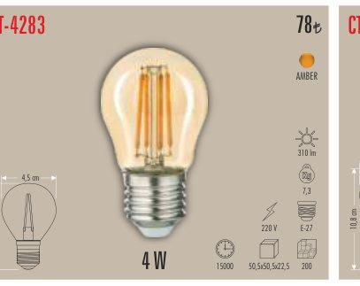 CATA CT-4283 · LED Ampul ve Filament