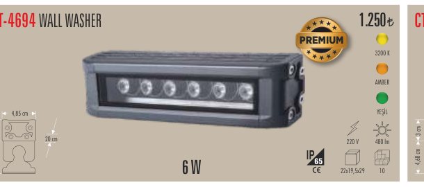 CATA CT-4694 · WALL WASHER PREMIUM