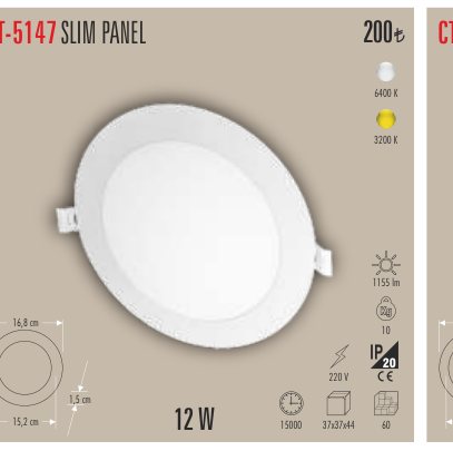 CATA CT-5147 · SLIM PANEL