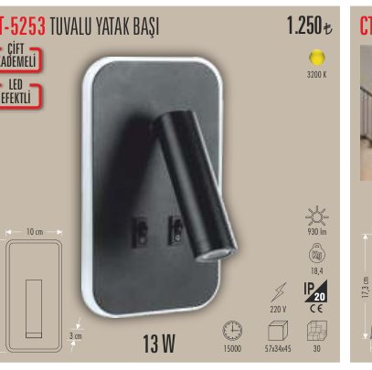 CATA CT-5253 · TUVALU YATAK BAŞI ÇİFT