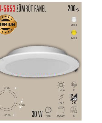 CATA CT-5653 · ZÜMRÜT PANEL