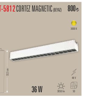 CATA CT-5812 · CORTEZ MAGNETIC (BEYAZ)