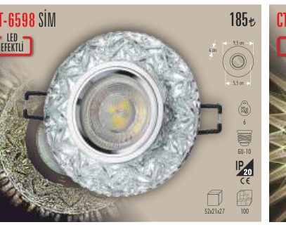 CATA CT-6598 · SİM LED cm