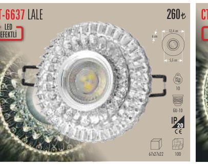 CATA CT-6637 · LALE LED cm