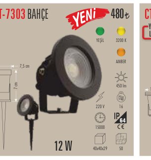 CATA CT-7303 · i N BAHÇE E Y YÜKSEK