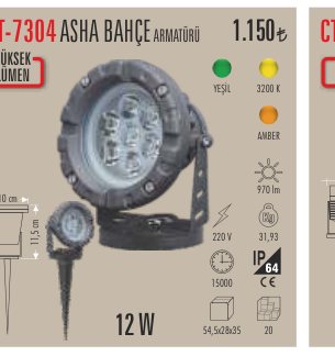 CATA CT-7304 · ASHA BAHÇE ARMATÜRÜ