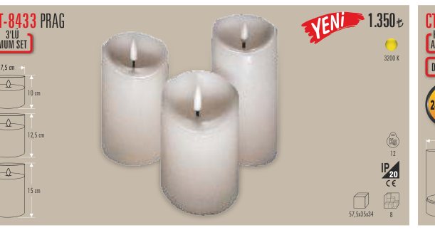 CATA CT-8433 · i N PRAG E Y 3'LÜ HAREKET SET ALGILAMA