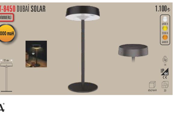 CATA CT-8450 · DUBAİ SOLAR