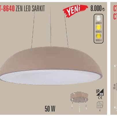 CATA CT-8640 · i N ZEN LED SARKIT E Y