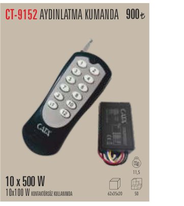 CATA CT-9152 · KUMANDA