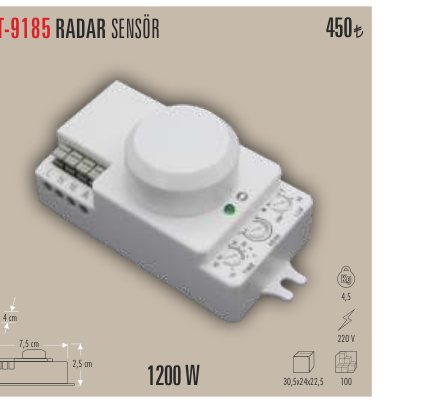CATA CT-9185 · RADAR SENSÖR