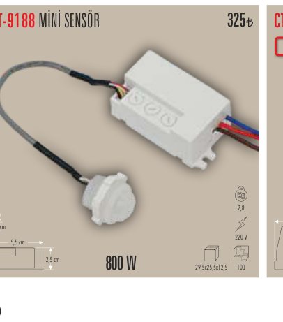 CATA CT-9188 · MİNİ SENSÖR
