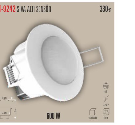 CATA CT-9242 · SIVA ALTI SENSÖR